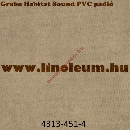Grabo Habitat Sound közületi, lakossagi hangszigetelt PVC padlo, vastag PVC padlo