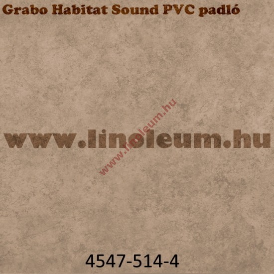 Grabo Habitat Sound közületi, lakossagi hangszigetelt PVC padlo, vastag PVC padlo