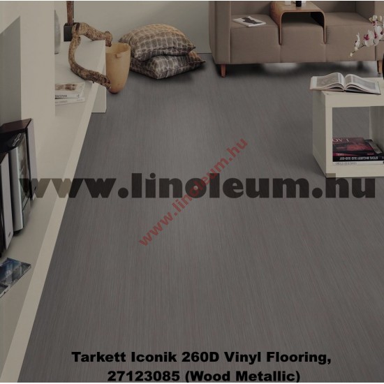 Tarkett Iconik 260D Vinyl Flooring,  (Wood Metallic) 