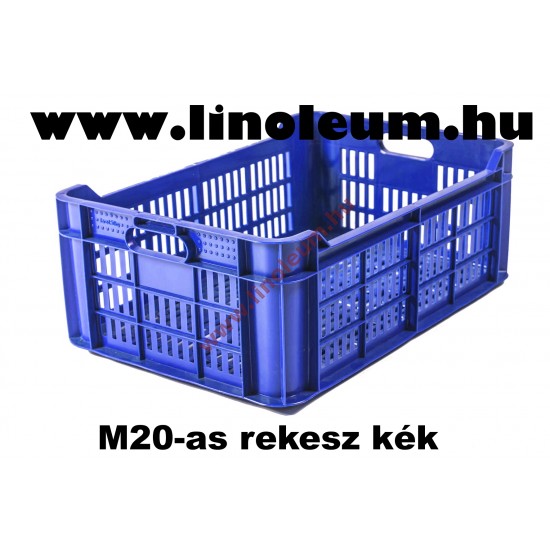M-20 Műanyag rekesz kék
