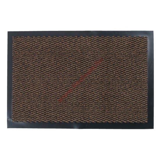 Lábtörlő, szennyfogó szőnyeg 60 x 40 cm antracit barna